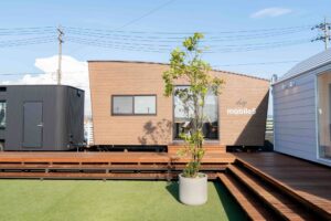 カフェトレーラーハウス外観